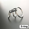 3/4/5/ Ring Metal Penis Ring Penis Sleeve Delayed Ejaculation Chastity Cage Male Sex Toys - NansUniqueShop4Men