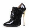 Made To Order Spike Stiletto Heel With Pointed Toe Oxford Inspired Pump Styling Custom More Color - NansUniqueShop4Men