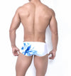 Mens Swimwear Quick-drying Swimming Briefs Print Bathing Suit Summer Beachwear Sexy Breathable Swim Trunks Shorts - NansUniqueShop4Men