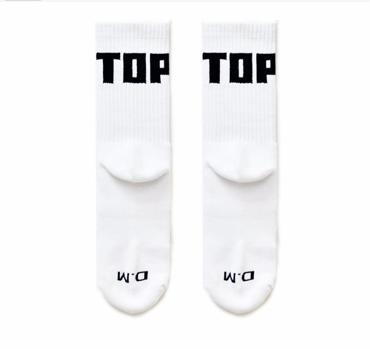 Fashion White Color Letter Socks Gay Top Vers Sexy Mens Sports Long Tube Football Streetwear Socks Comfortable Socks - NansUniqueShop4Men