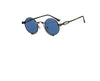 Round Sunglasses  Men’s Gradient Lens Alloy Carving Frame Luxury Brand Designer Vintage Sun Glasses UV400 - NansUniqueShop4Men