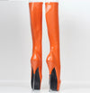 Made To Order 8 inch Extreme High Heel Ballet Stiletto Patent Fetish Boots - NansUniqueShop4Men