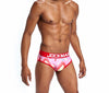 Mens Underwear Briefs Mens Fun Print Lingerie Slip-On Underwear Playful Printed Male Underwear - NansUniqueShop4Men