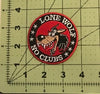 Biker Iron on Patch Lone Wolf Iron on Patch Jacket Sew on Patch Kids Sew on Patch Jean Embroidery Patch Cartoon Patch Custom Patch