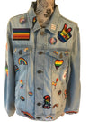 Gay Pride Patch Jacket LGBT Patch Pride Month Gay Art Rainbow Pride Denim Jacket Patch Denim Jacket Embroidered Patch Gay Pride Pride Pin - NansUniqueShop4Men