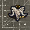 Aries Zodiac Patch Vintage Iron On Patch Jacket Sew on Patch Biker Sew on Patch Jean Embroidery Patch Rider Patch Custom Patch