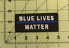 Blue Lives Matter Patch Jacket Sew on Patch Biker Sew on Patch Jean Embroidery Patch Rider Patch Custom Patch