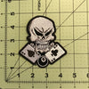 Gambler Skull 8 Ball Patch Iron On Patch Jacket Sew on Patch Biker Sew on Patch Jean Embroidery Patch Rider Patch Custom Patch