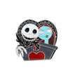 Jack and Sally Pin Decorative Pin Hat Pin Jacket Pin The Nightmare Before Christmas Jack Skellington  Enamel Pin for Halloween Christmas Day