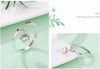 925 Sterling Silver Tears Of Flowers Dangle Open Finger Rings for Women Luxury Sterling Silver Jewelry - NansUniqueShop4Men
