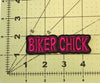 Lady Rider Biker Chick Iron On Patch Jacket Sew on Patch Biker Sew on Patch Jean Embroidery Patch Rider Patch Custom Patch