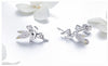 Romantic Genuine 925 Sterling Silver Cute Fairy Elevs Exquisite Stud Earrings for Women Luxury Jewelry Gift For Her