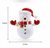 Snowman Brooches For Women Lovely Wear Hat Scarf Snowman Christmas New Year Brooch Pins Gifts