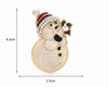 Rhinestone Snowman Brooches For Women Lovely Wear Hat Scarf Snowman Christmas New Year Brooch Pins Gifts