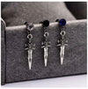 Single Accent Unique Spike stainless steel earring,guys jewelry,accessory, hipster, grunge style, dagger earrings men - NansUniqueShop4Men