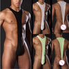 Erotic Sexy Strap G-string Mens&#39;s Sexy Borat Mankini Costume Male Underwear Sex Low-waist Strap Gay Thongs - NansUniqueShop4Men