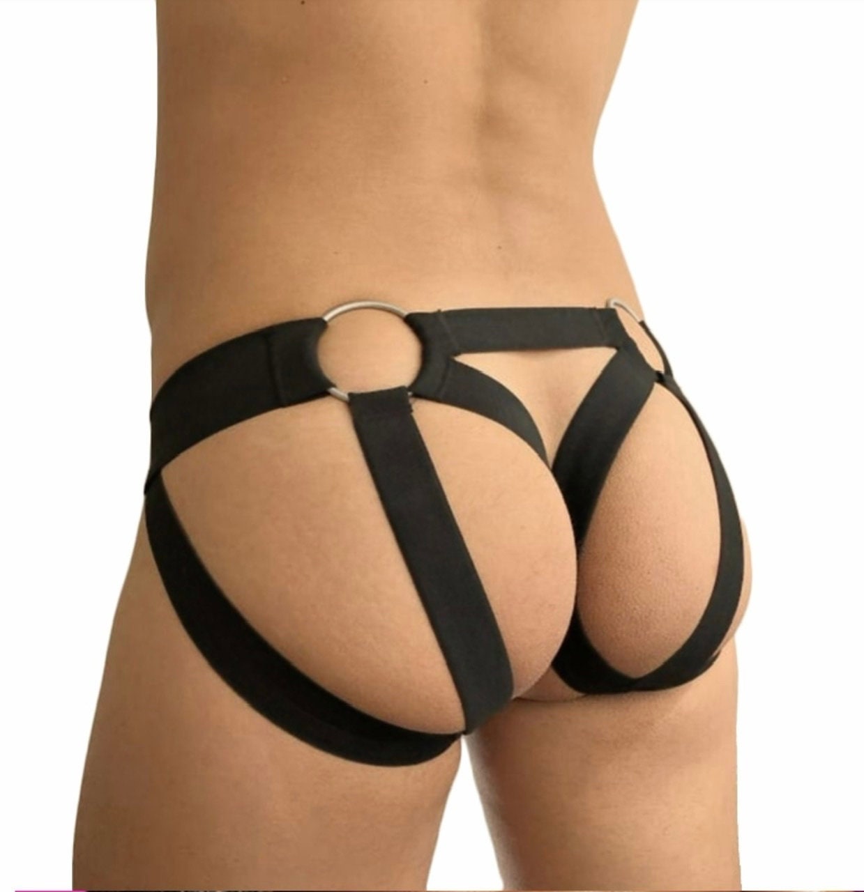 Mens G String Thong Erotic Jockstrap Bondage Underwear Penis Pouch