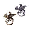 NEW ARRIVAL Crystal Rhinestone Dragon Suit Lapel Pin Badge for Men Accessories Jewelry