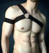 Mens Bondage Costume Elastic Sexy Harness Mens hombre Body Chest Shoulder Belt Halter bdsm Strap Cosplay Lingerie - NansUniqueShop4Men