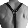 Body Harness Man Fetish Wear Black Faux Leather Suspenders For Adults Modern Wedding Groomsmen Gift - NansUniqueShop4Men