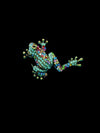 NEW ARRIVAL Rhinestone Frog Brooch Vivid Animal Pin Full Glasses Design Alloy Material Green Color Women And Men Jewelry