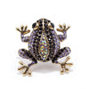 NEW ARRIVAL Rhinestone Frog Brooches Women Metal Lovely Animal Party Casual Brooch Pins Gifts