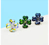 NEW ARRIVAL Crystal Clover Brooches For Women And Men Lucky Pin 3 Colors Available Fashion Jewelry Wedding Good Bless Jewelry