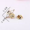 NEW ARRIVAL  Bee Brooches Suit Lapel Pin Jewelry Zircon Rhinestone Anti-Exposure Scarf Buckle Collar Pins Hat Accessories