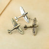 NEW ARRIVAL Mens Retro Aircraft Brooch Pin For Shirt Collar Jacket and Sweater Brooches For Mens Clothing &amp; Accessories